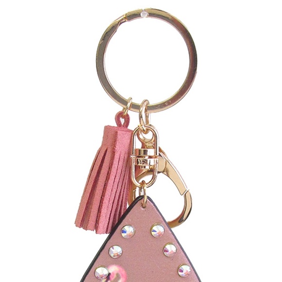 Keychain Pale Pink Flamingo - Picture 2 of 2